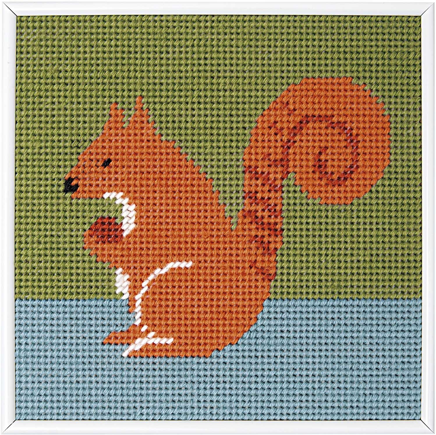 Rico Design Stickpackung Eichhörnchen 22x22cm