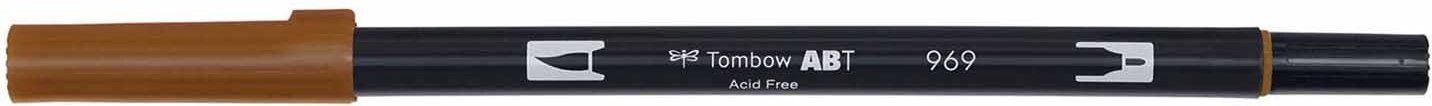 Tombow ABT Dual Brush Pen Chocolate 969