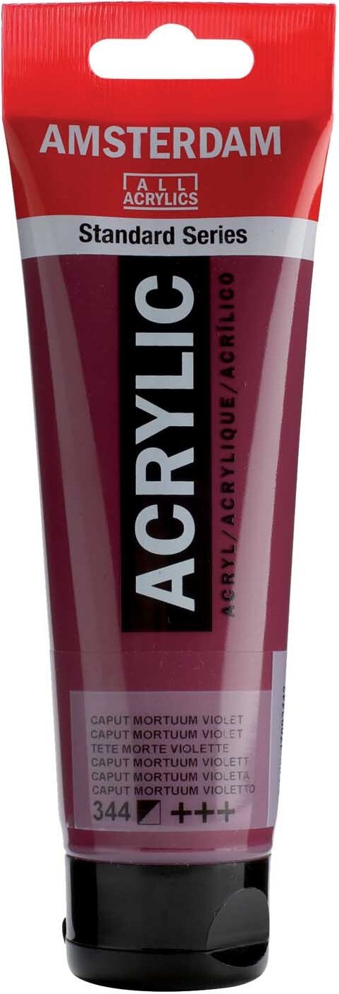AMSTERDAM Acrylfarbe 120ml Caput Mortuum Violett