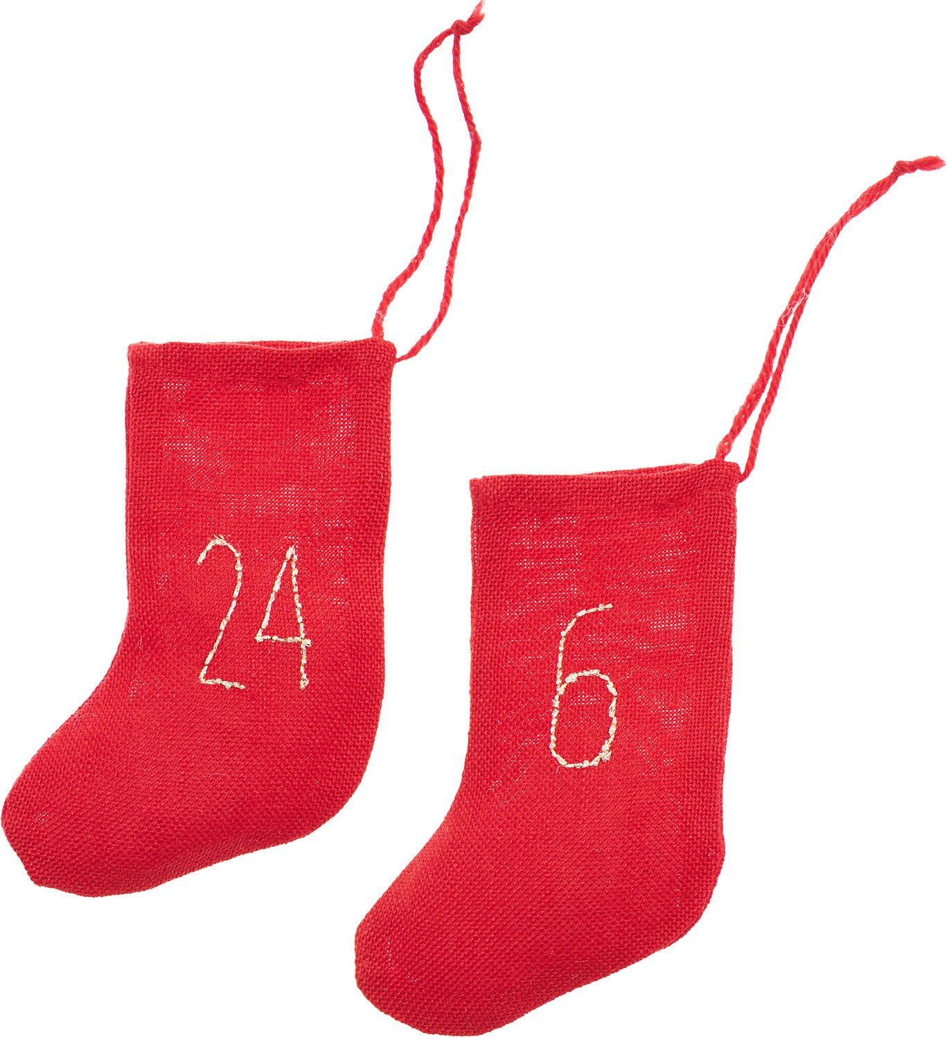 Rico Design Stickpackung Stiefel-Adventskalender