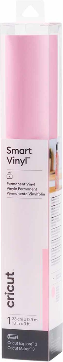cricut Smart Vinyl Permanent 33x91cm Hellpink