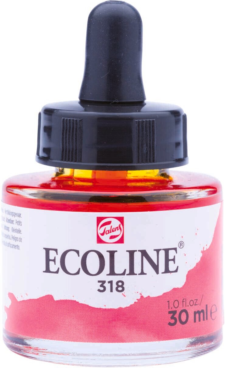ECOLINE Flüssige Wasserfarbe 30ml Karmin