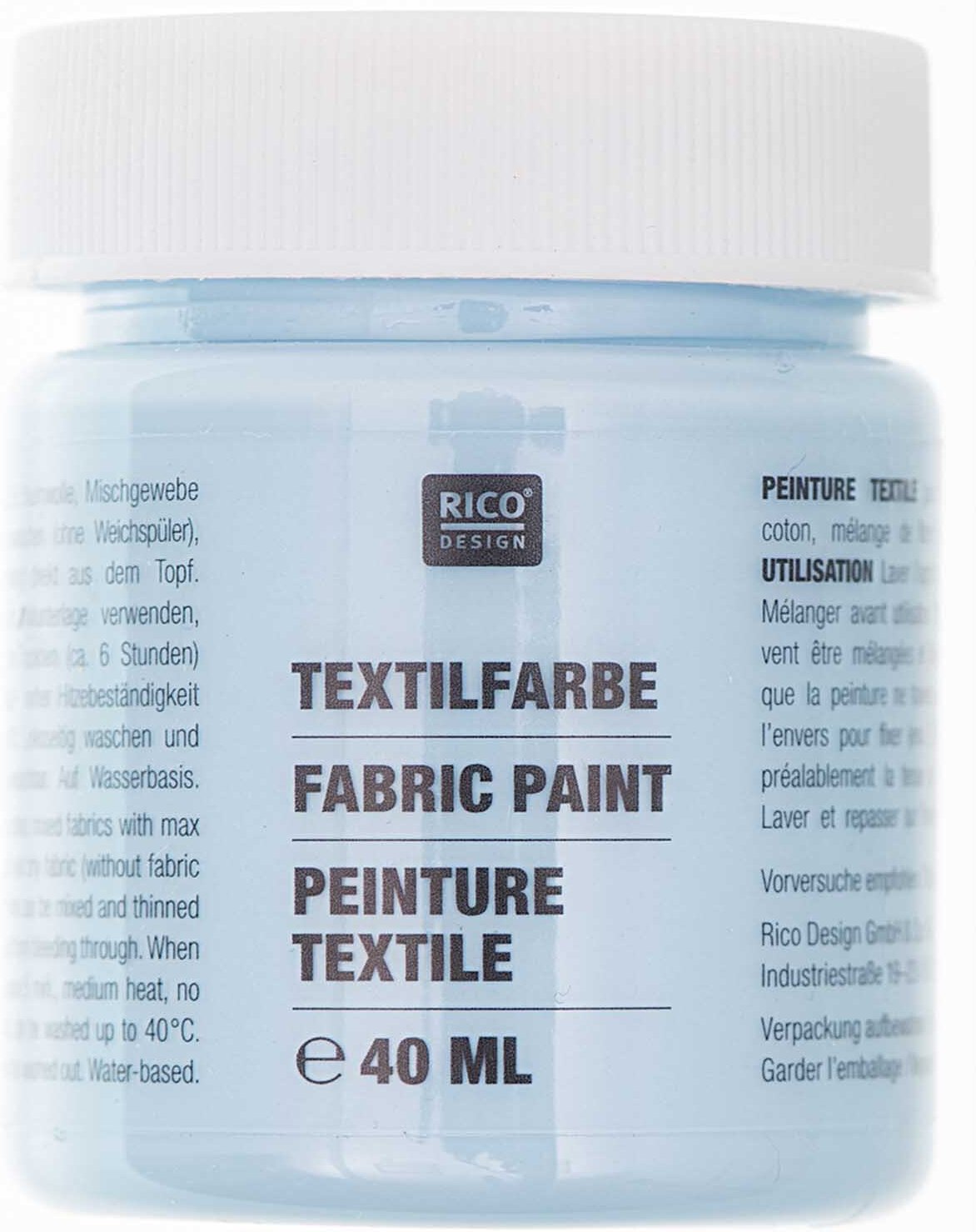 Rico Design Textilfarbe Hellblau