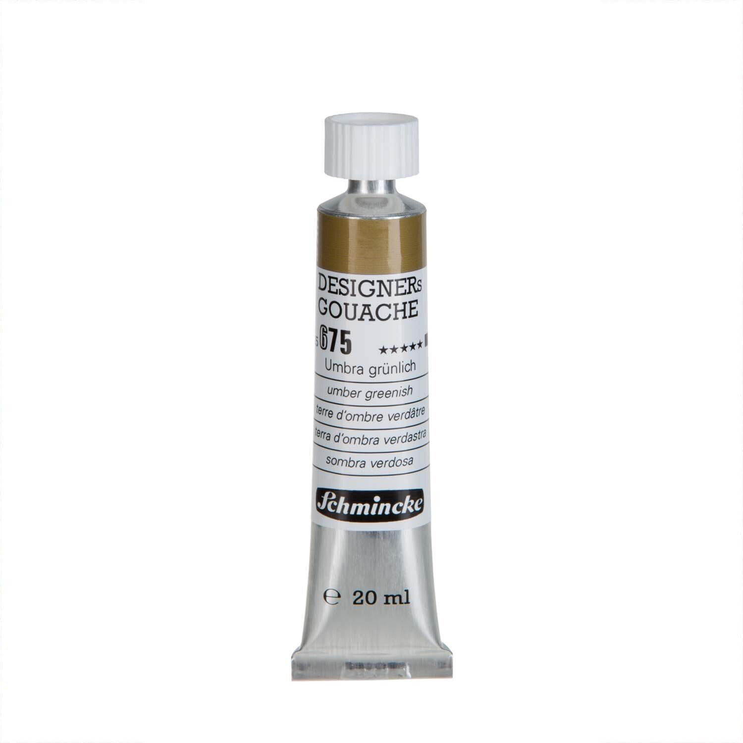 Schmincke Designers Gouache 20ml Umbra Grünlich