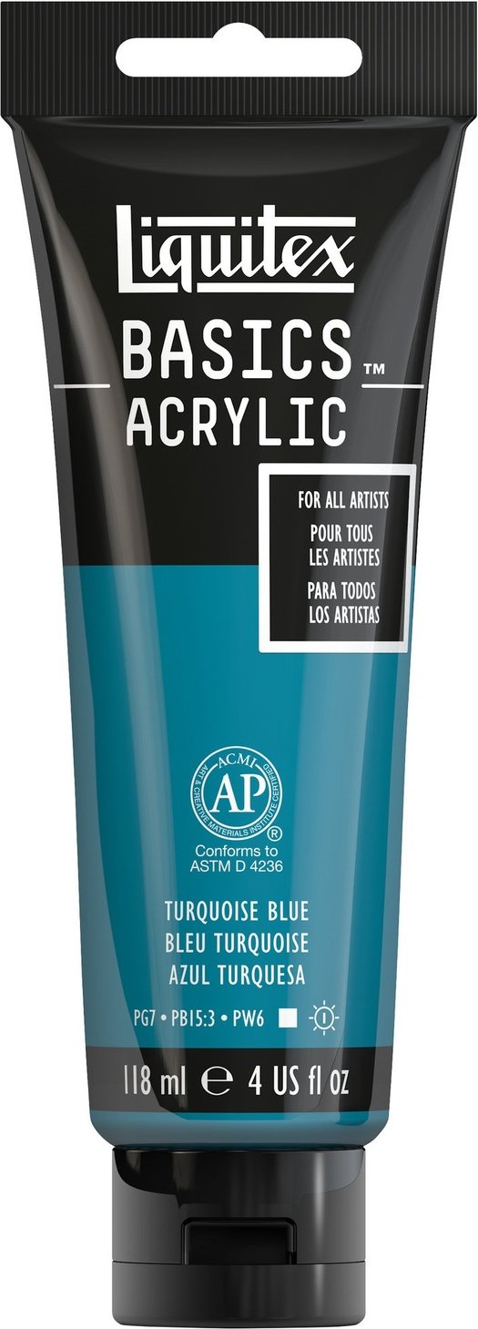 Liquitex Basics Acrylfarbe 118ml Türkisblau