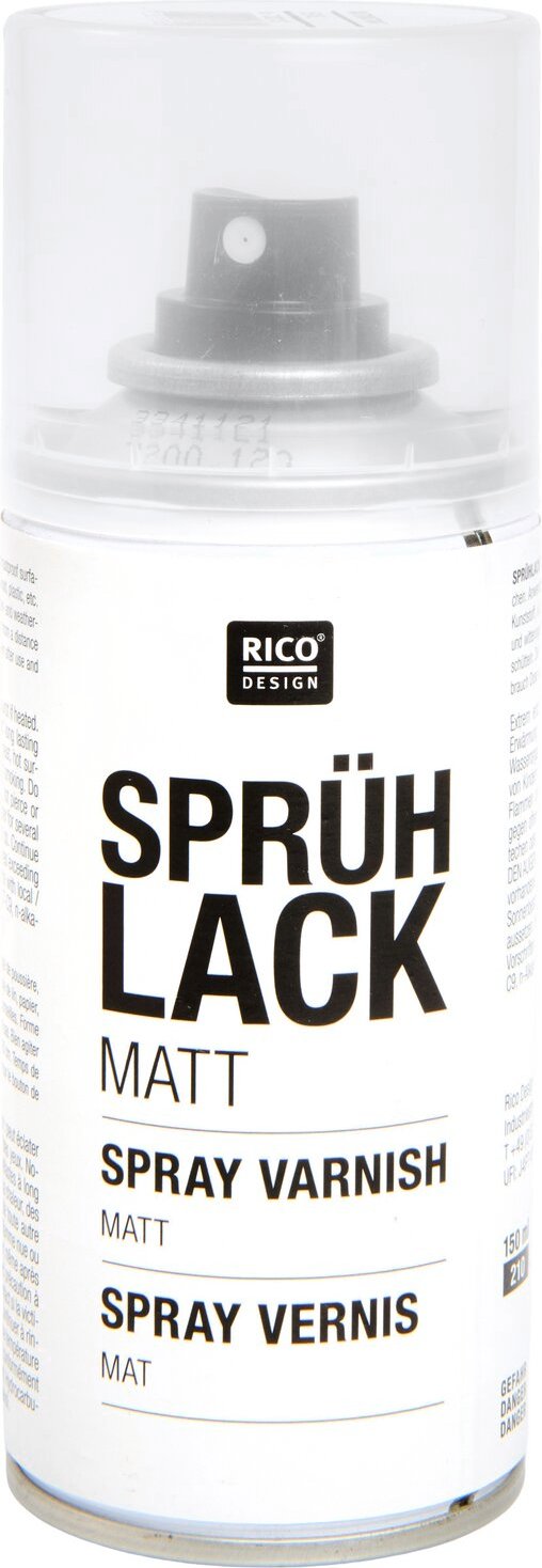 Rico Design Sprühlack matt 150ml Transparent Matt
