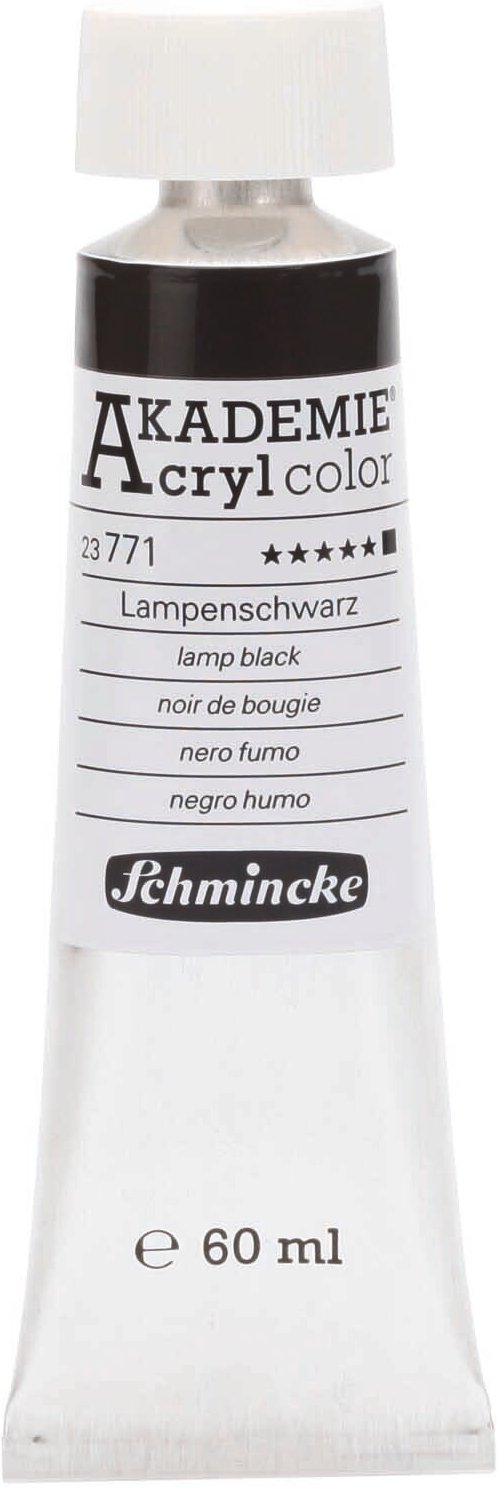 Schmincke Akademie Acrylcolor 60ml Lampenschwarz