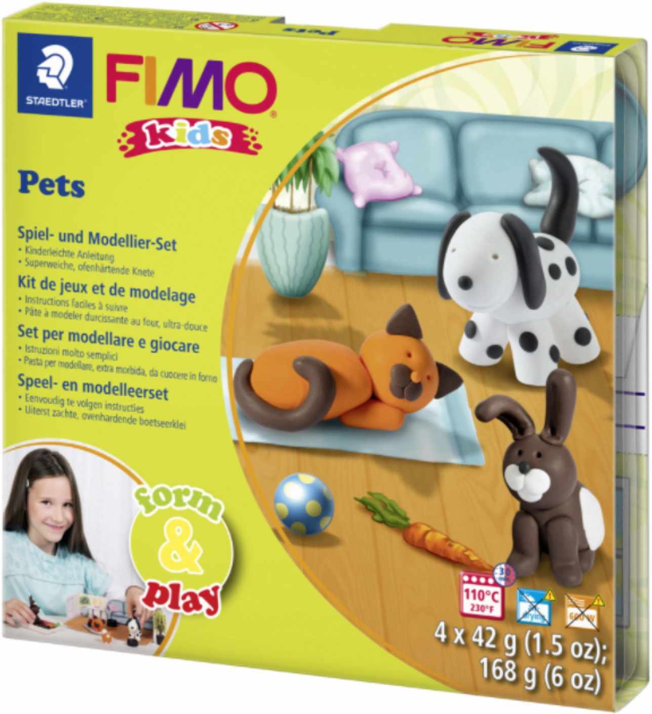Thumbnail - Staedtler FIMO kids Form & Play Pets