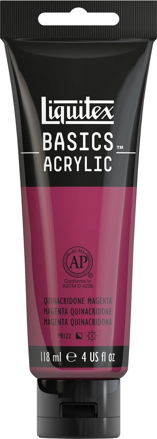 Liquitex Basics Acrylfarbe 118ml Quinacridone Magenta