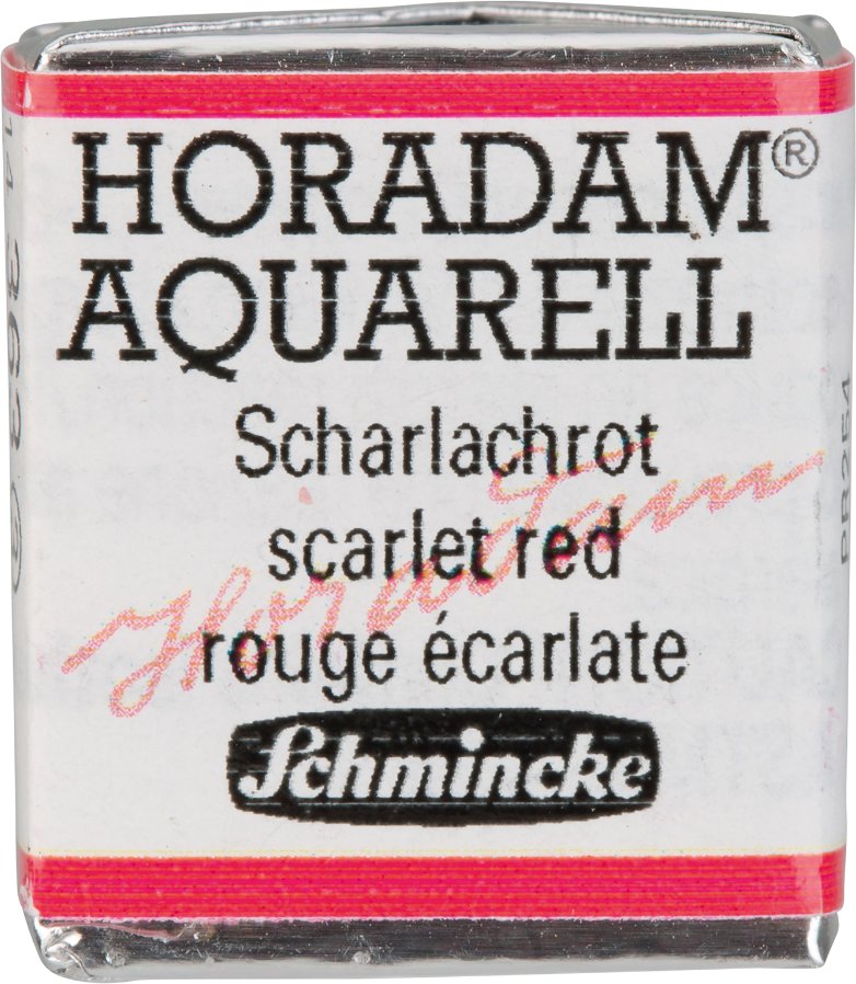 Thumbnail - Schmincke HORADAM Aquarellfarbe 1/2 Näpfchen Scharlachrot