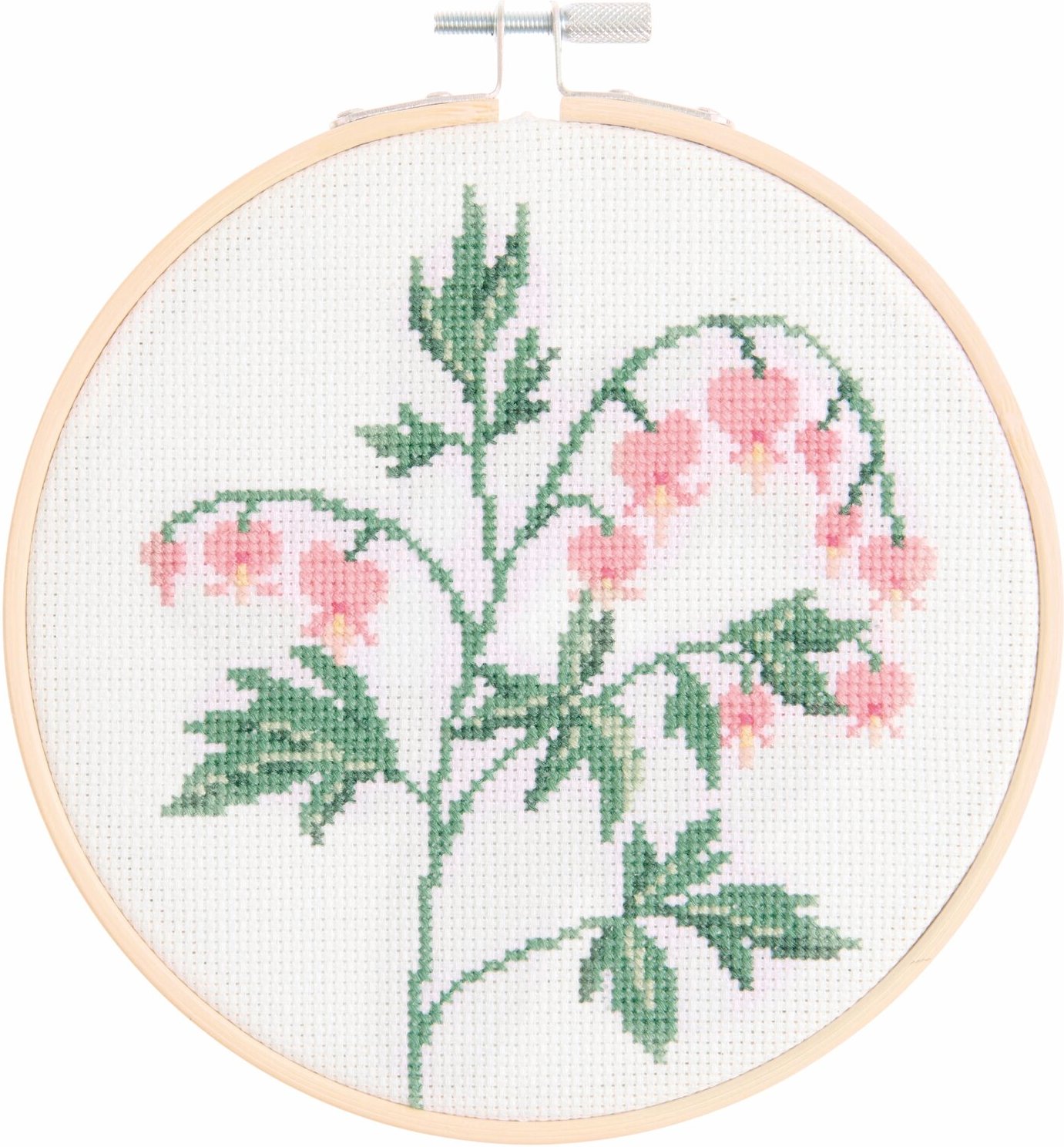 Rico Design Stickpackung Gezählter Kreuzstich Tränendes Herz