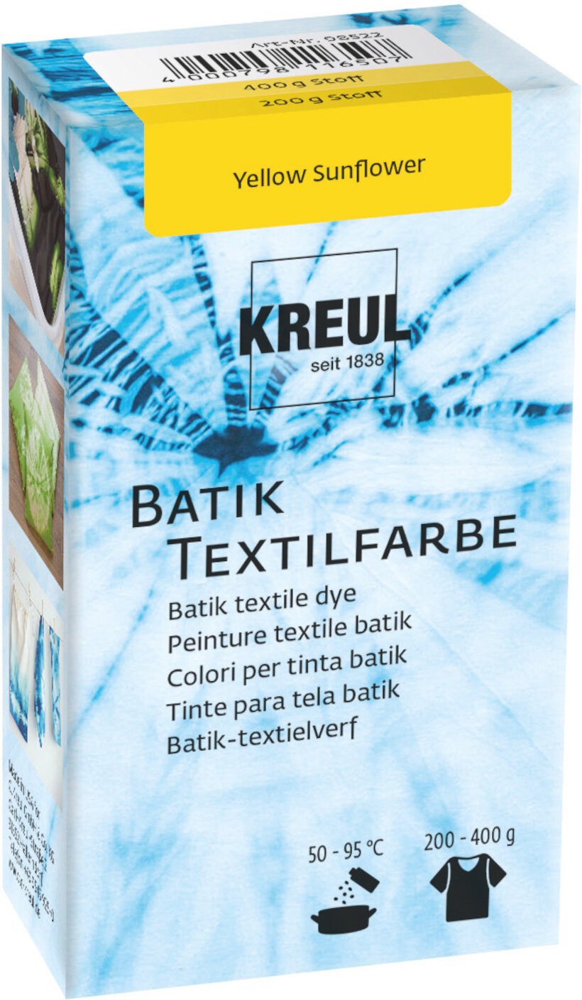 KREUL Javana Batik-Textilfarbe Yellow Sunflower