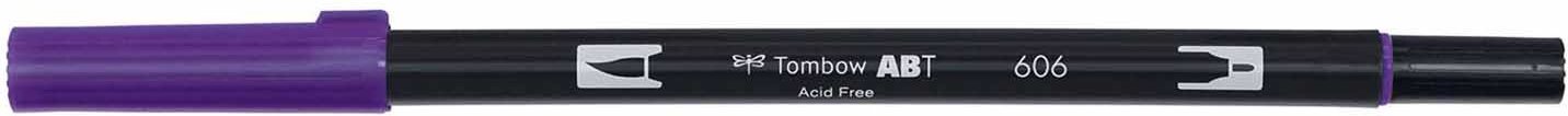 Tombow ABT Dual Brush Pen Violet 606