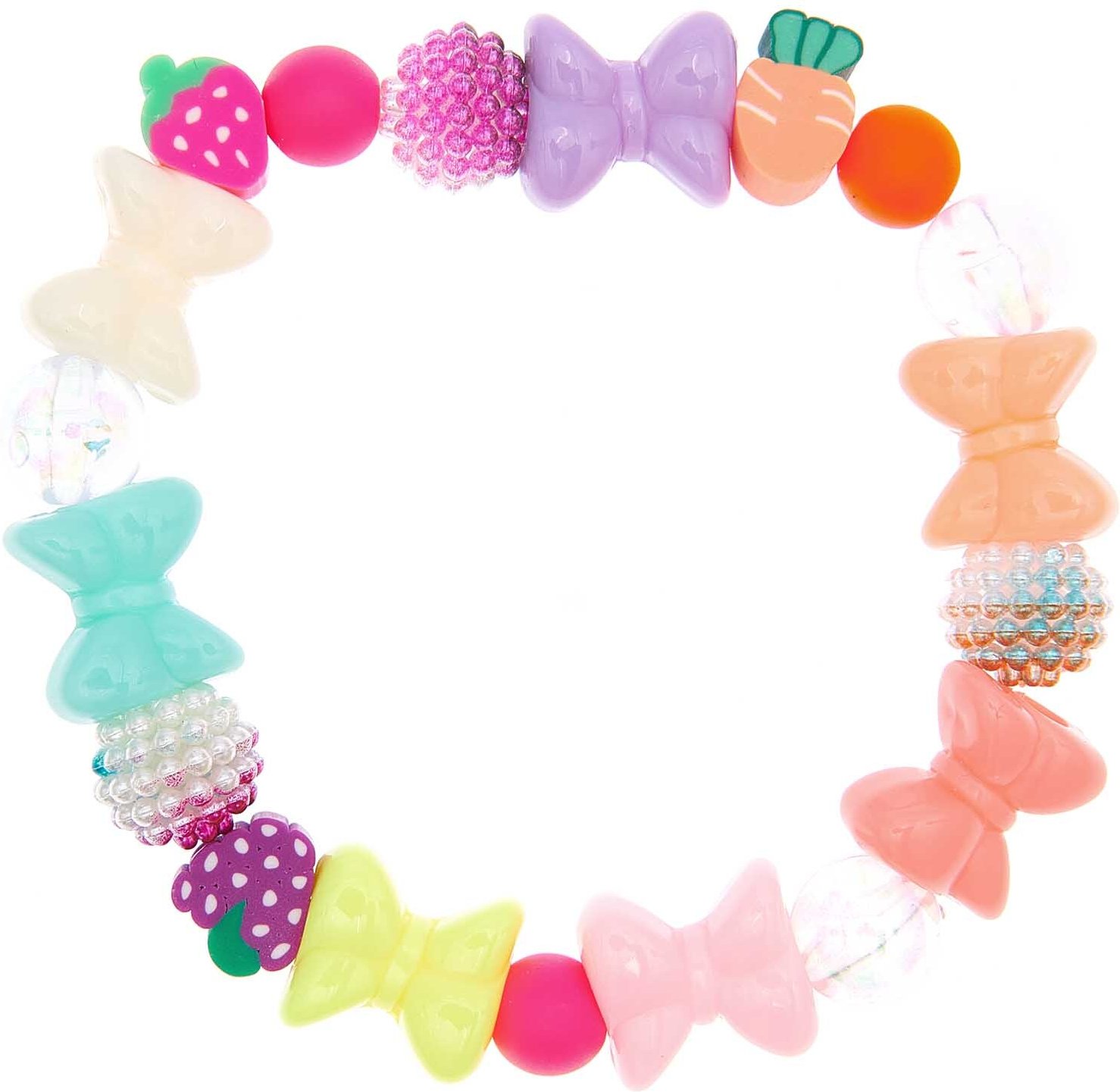 Rico Design itoshii Mini Perlen Armband Set Schleifen & Früchte