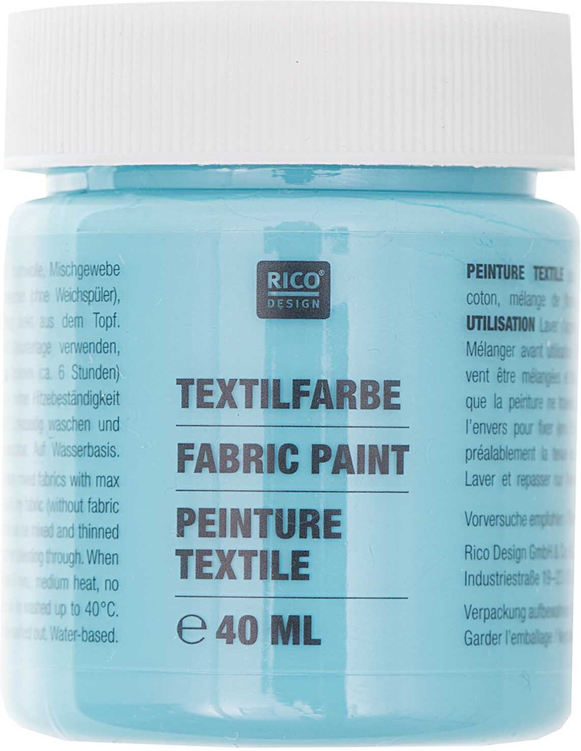 Rico Design Textilfarbe Türkis