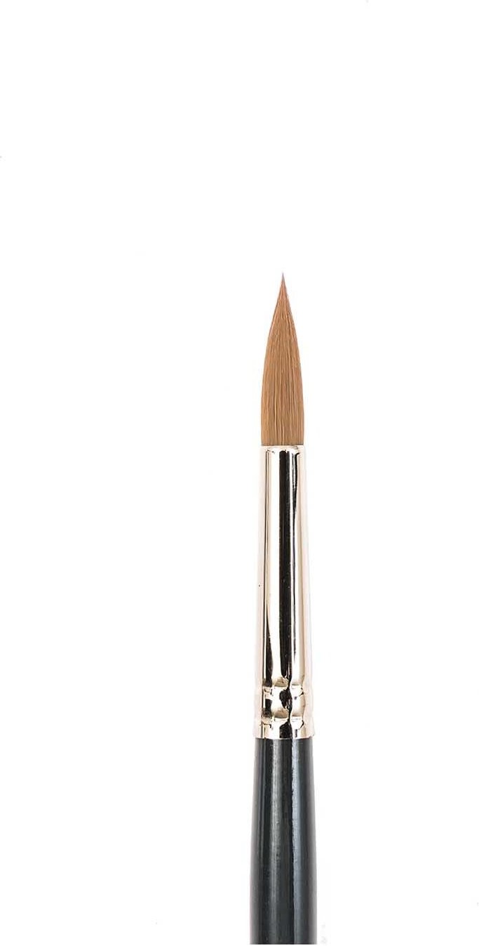 Rico Design Pinsel Art School Aquarell Synthetic rund grauer Stiel 12