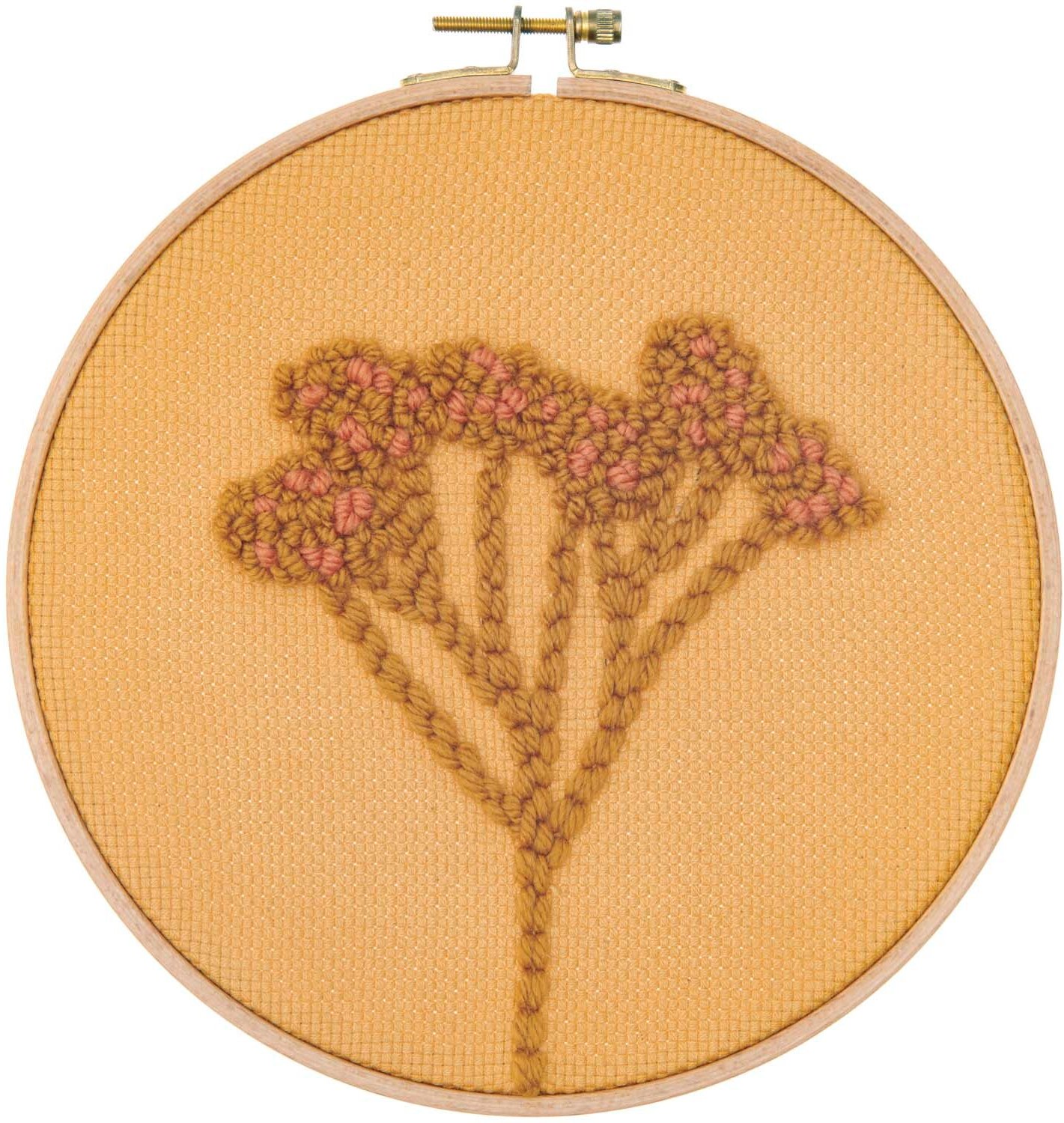 Rico Design Punch Needle Packung Bild Schleierkraut inkl. Punch Needle