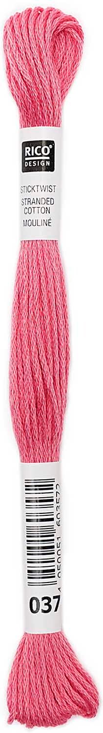 Rico Design Sticktwist 8m 037 Rot