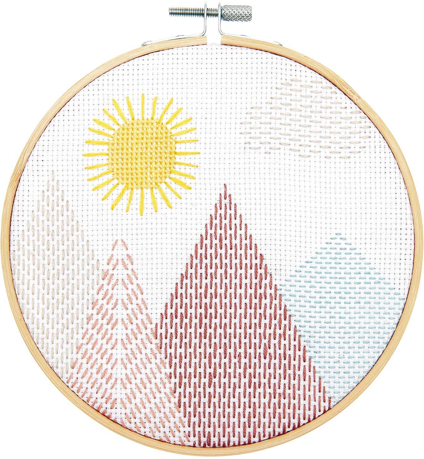 Rico Design Stickpackung Sashiko Landschaft