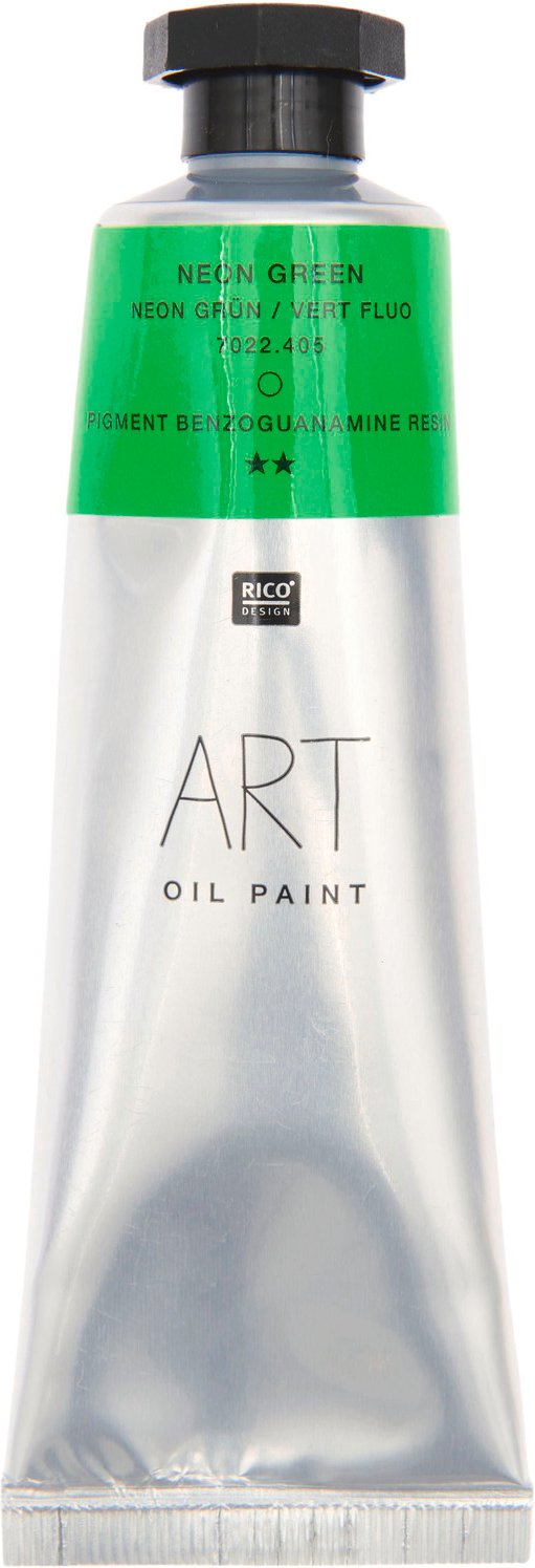Rico Design ART Ölfarbe Neon Grün