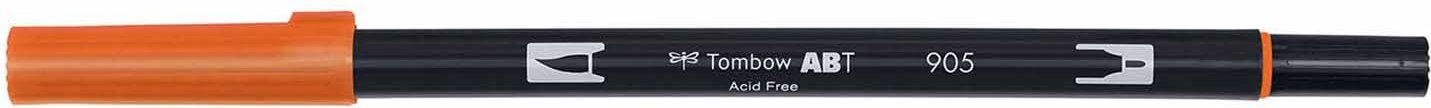 Tombow ABT Dual Brush Pen Red 905