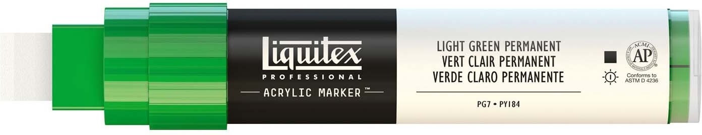Liquitex Paint Acryl Marker 8-15mm Hellgrün Permanent