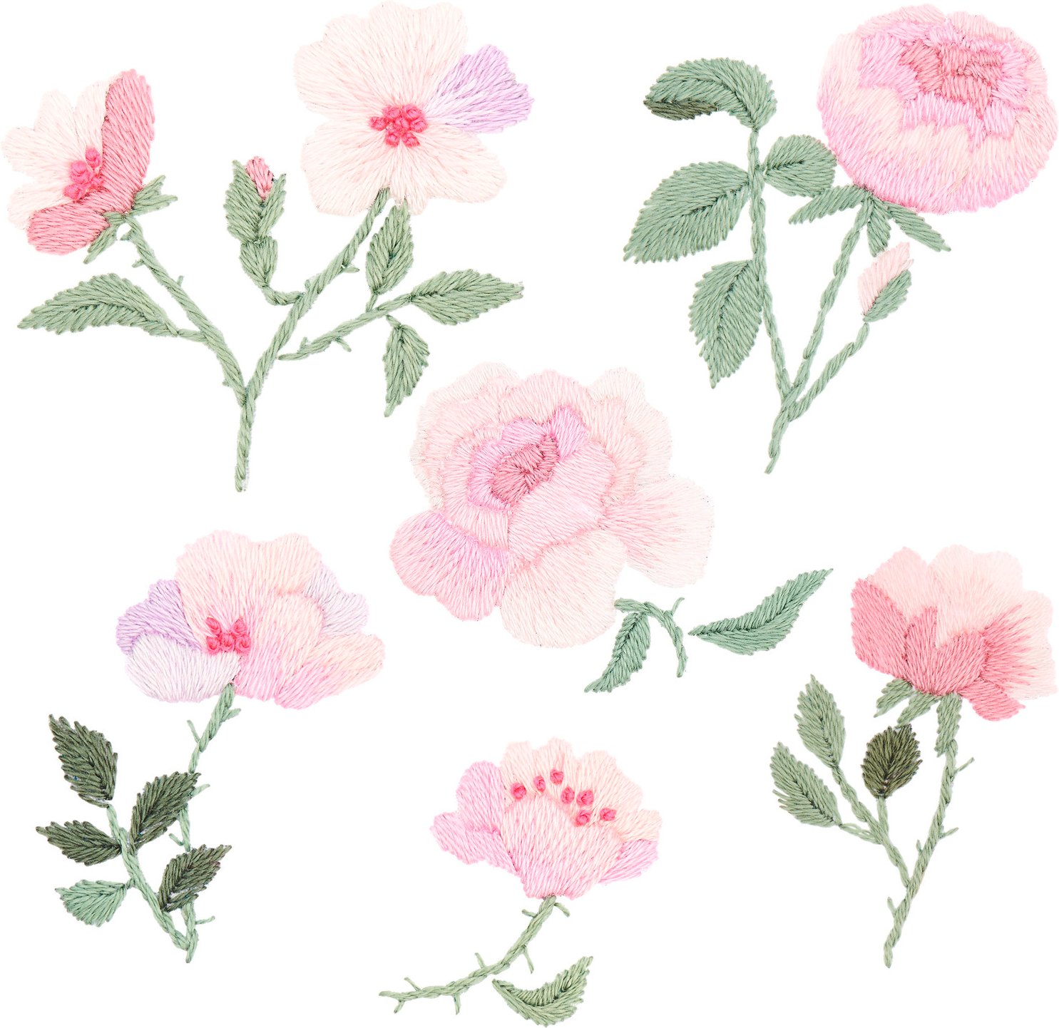 Rico Design Stick and Stitch Rosen