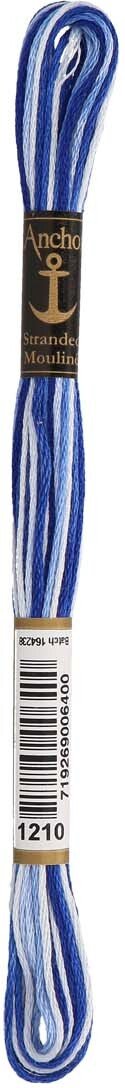 Anchor Coats Sticktwist 8m 01210 Blau Ombre