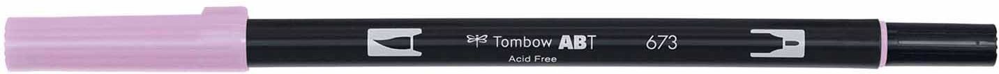 Tombow ABT Dual Brush Pen Orchid 673
