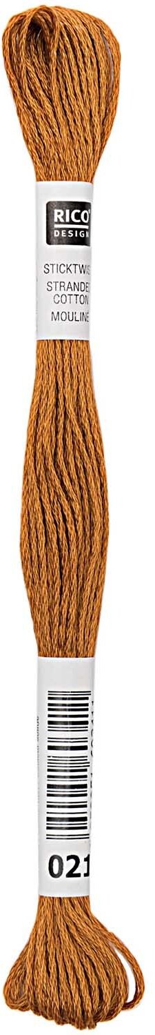 Rico Design Sticktwist 8m 021 Goldgelb