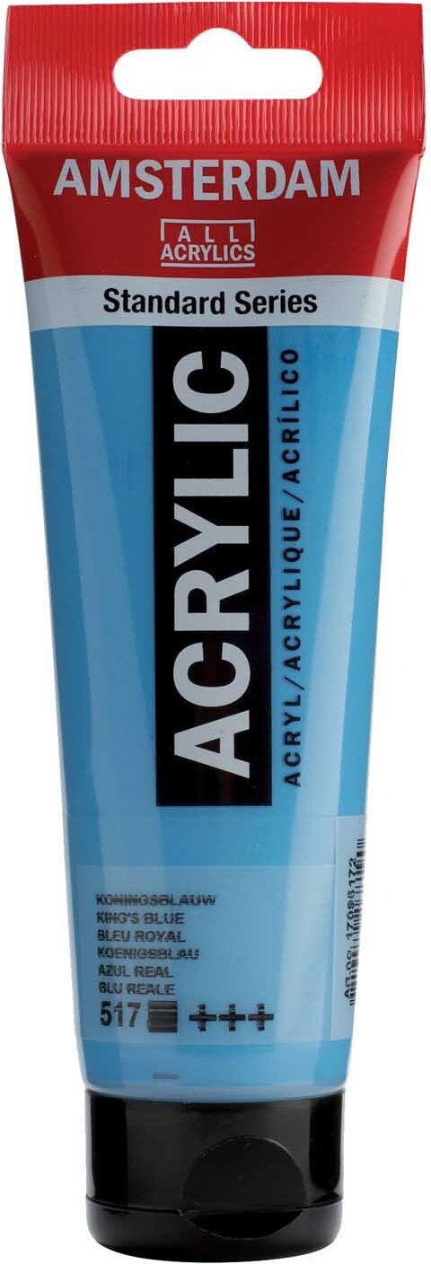 AMSTERDAM Acrylfarbe 120ml Königsblau