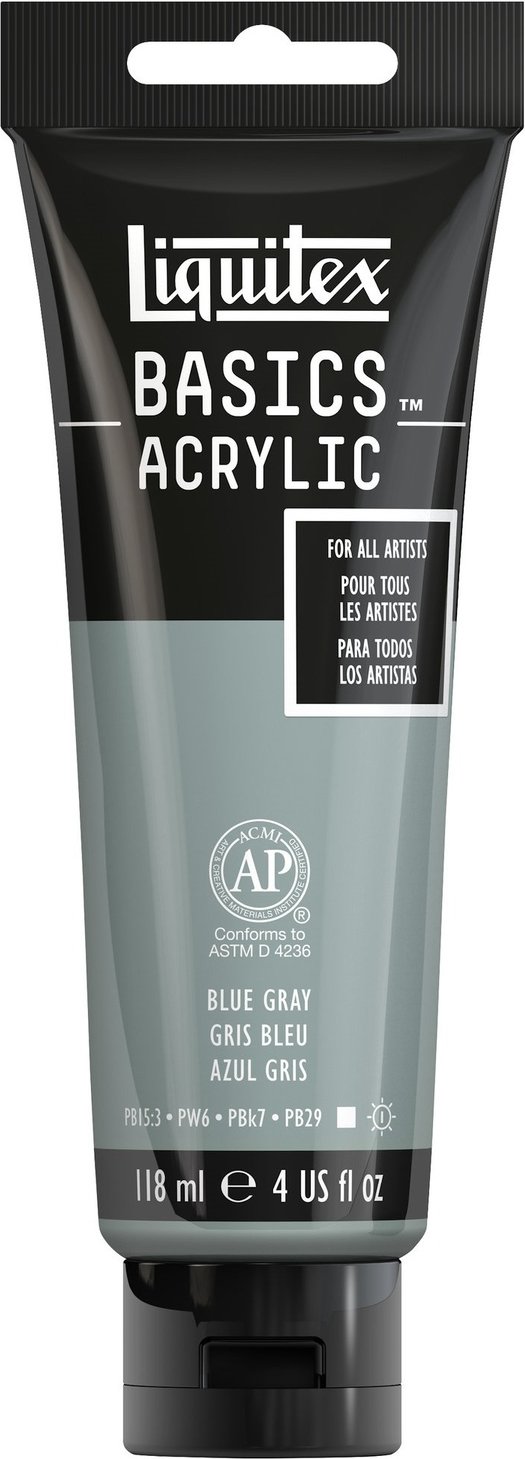 Liquitex Basics Acrylfarbe 118ml Blaugrau