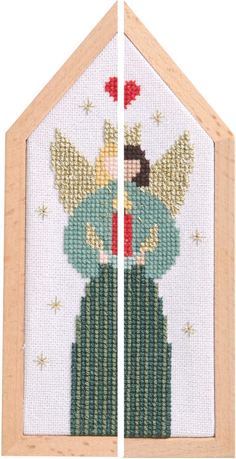 Rico Design Stickpackung kleiner Engel