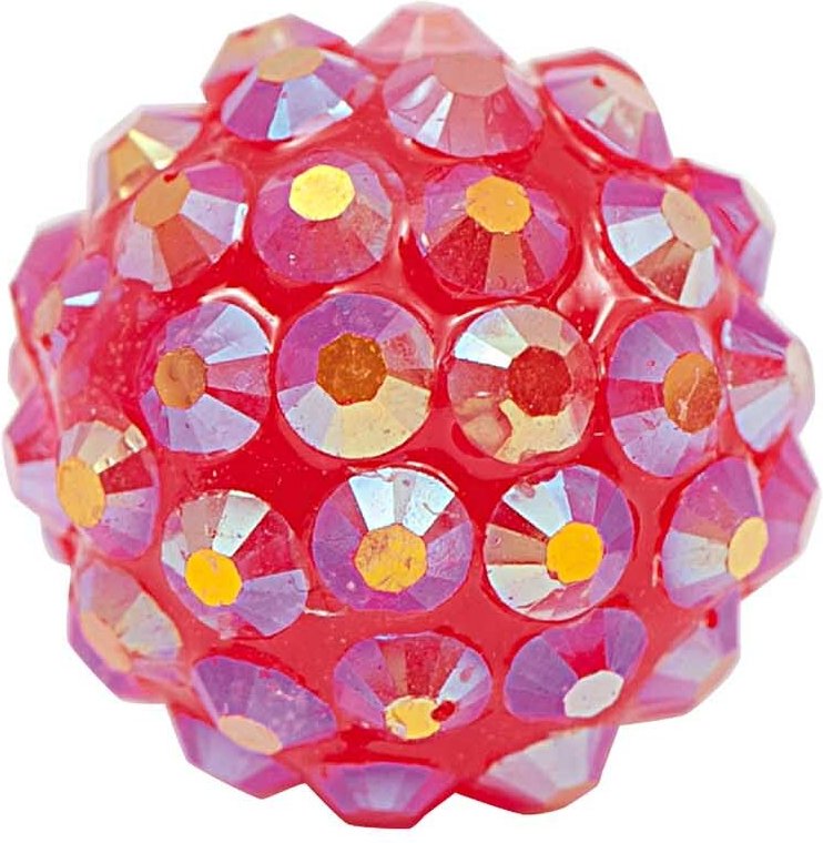 Rico Design Strasskugel pink 17mm