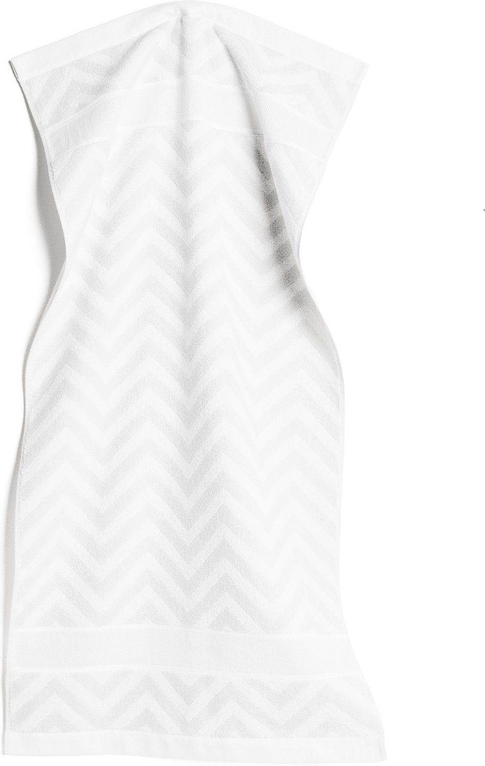 Rico Design Handtuch Zickzack grau 50x100cm