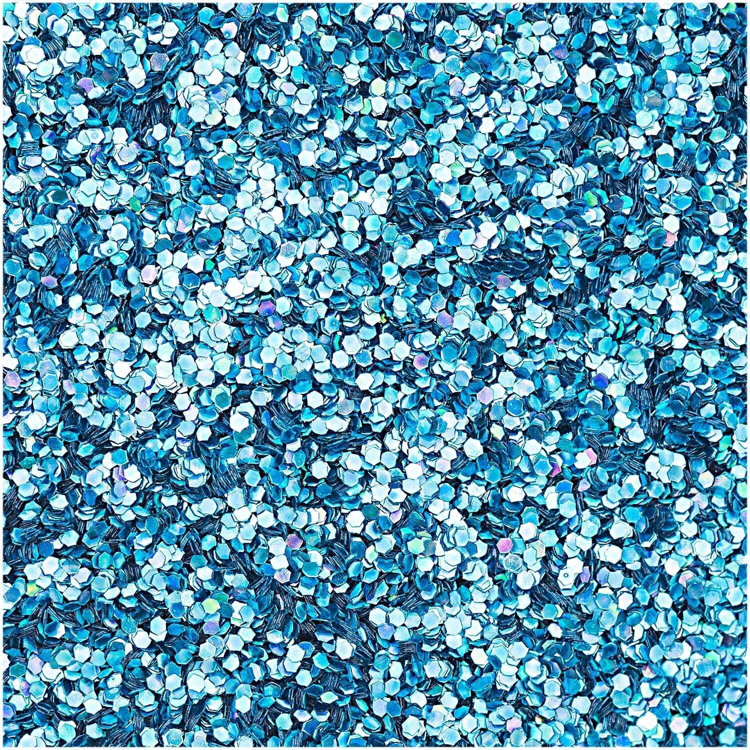 Rico Design Hologramm Glitter 6g Türkis