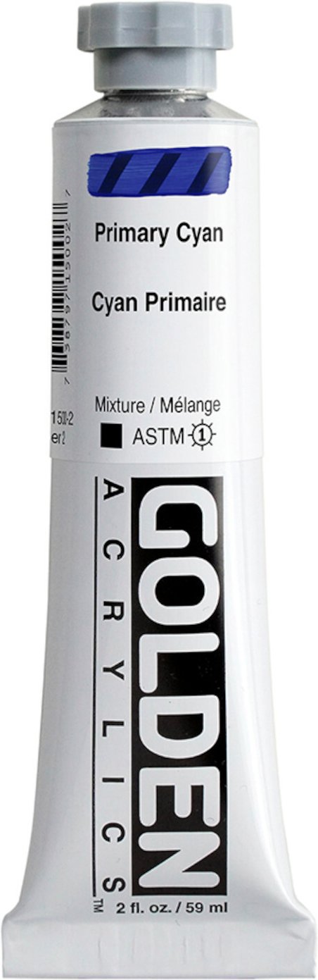 Golden Heavy Body Acrylfarbe Primarcyan