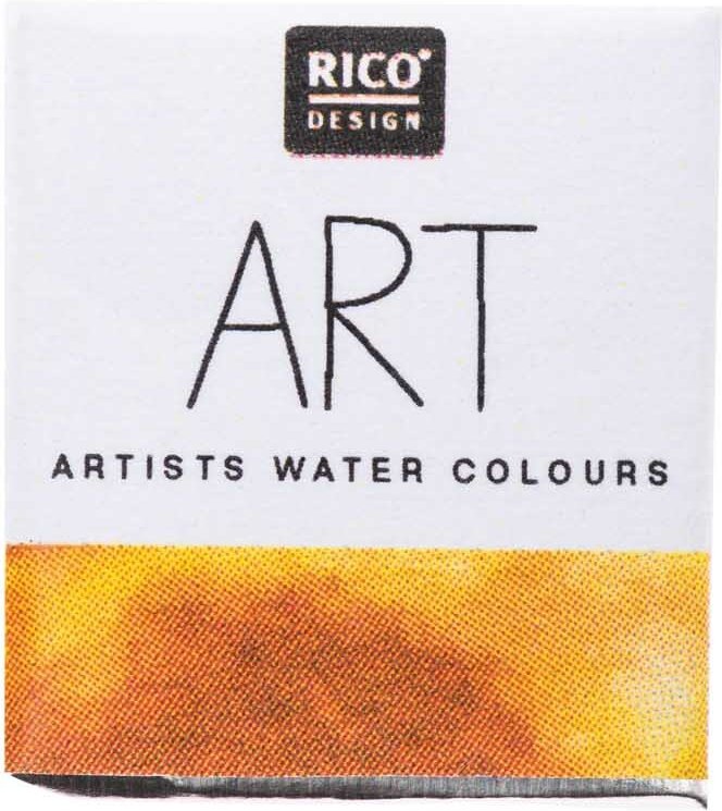 Rico Design ART Künstler Aquarellfarbe halbes Näpfchen Sienna