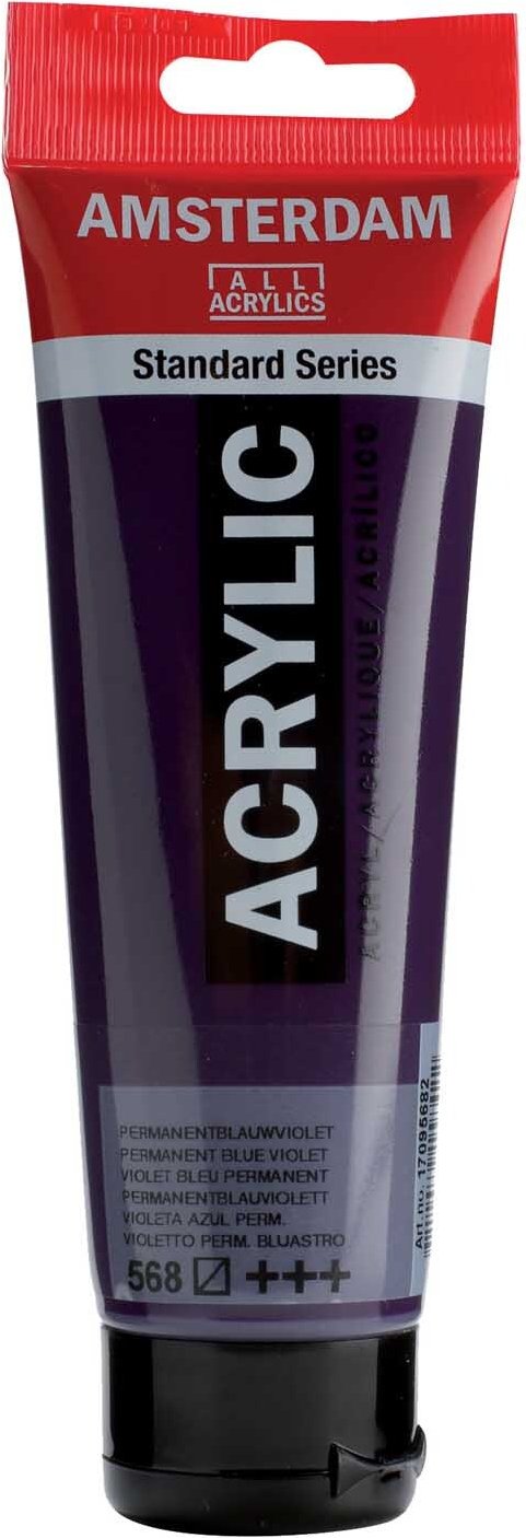 AMSTERDAM Acrylfarbe 120ml Permanent Blauviolett