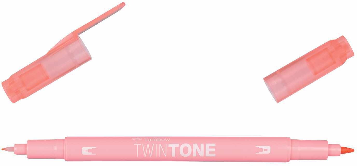 Tombow TwinTone Fasermaler Peach Pink