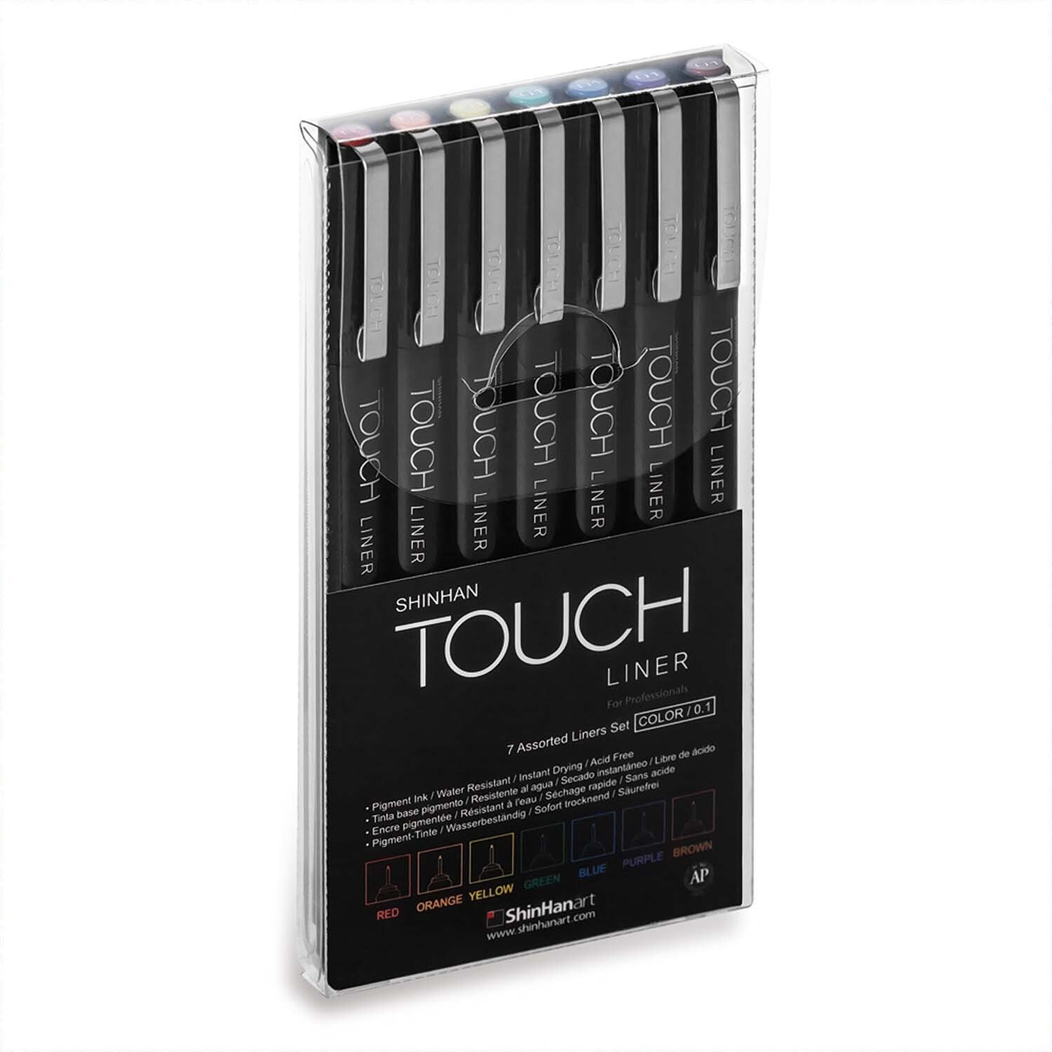 TOUCH Liner ShinHan Set 0,1mm Mehrfarbig