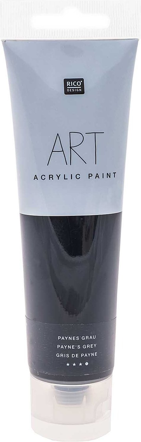 Rico Design ART Künstler Acrylfarbe 100ml Paynes-Grau