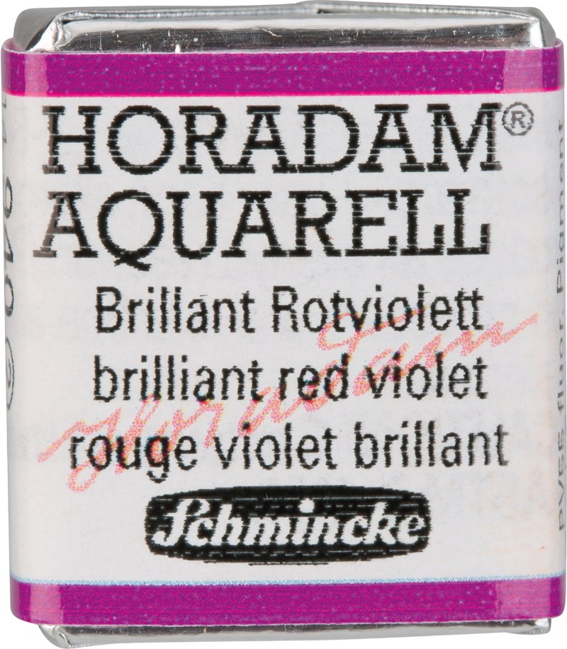 Schmincke HORADAM Aquarellfarbe 1/2 Näpfchen Brilliant Violett