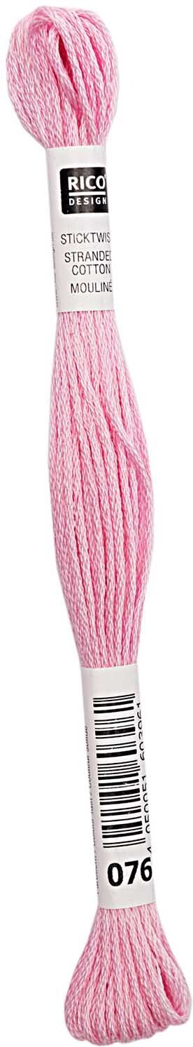 Rico Design Sticktwist 8m 076 Pink