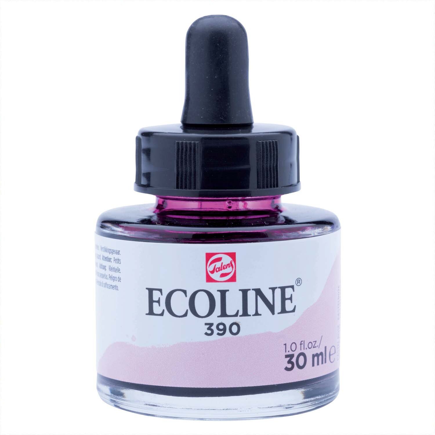 ECOLINE Flüssige Wasserfarbe 30ml Pastellrosa