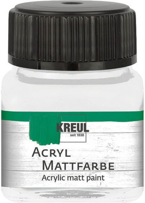 KREUL Acryl Mattfarbe 20ml Weiß