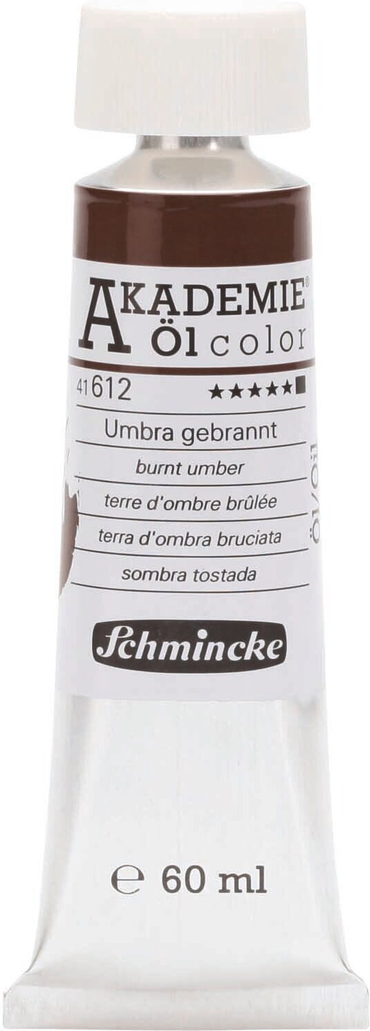 Schmincke Akademie Öl 60ml Umbra Gebrannt