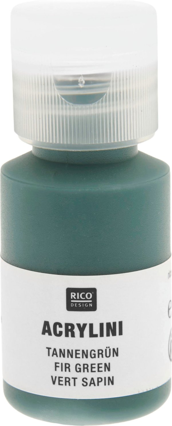 Rico Design Acrylini Acrylfarbe Tannengrün