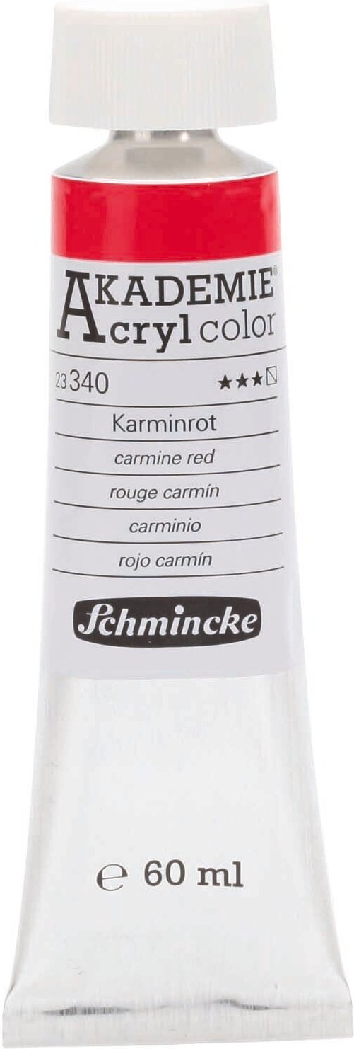 Schmincke Akademie Acrylcolor 60ml Karminrot