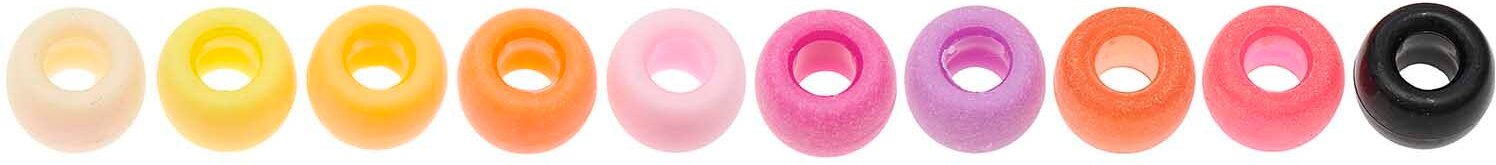 Thumbnail - Rico Design itoshii - Ponii Beads Frucht Mix 9x6mm 80 Stück